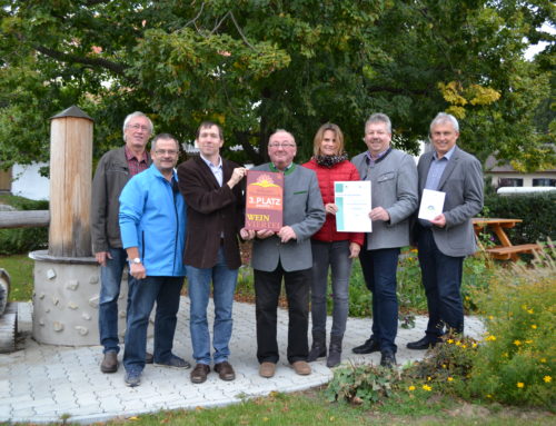 3. Platz bei Blumenschmuckbewerb