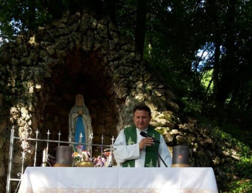 Seniorenmesse in unserer Lourdesgrotte
