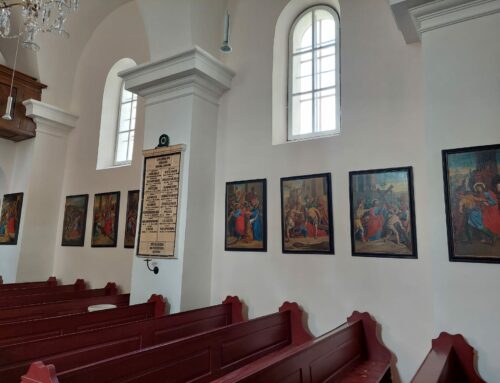 Stand der Renovierungsarbeiten in der Kirche, Teil 3