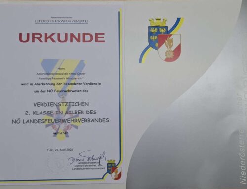 Ehrungen bei unserer Freiwilligen Feuerwehr