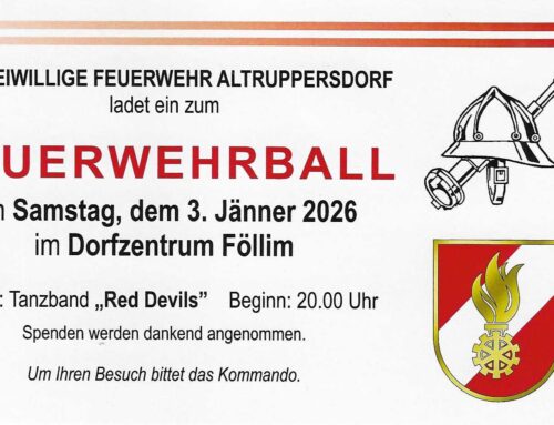 Einladung zum Feuerwehrball