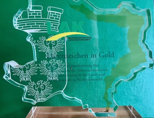 Goldenes Ehrenzeichen der LAK für Josefa Czezatke
