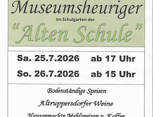 Einladung zum Museumsheurigen